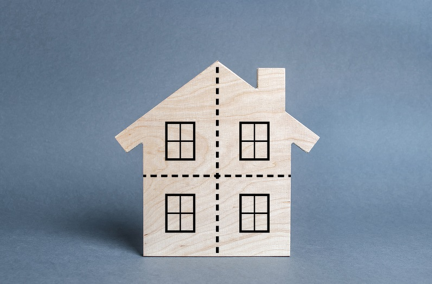 Splitsing in appartementen